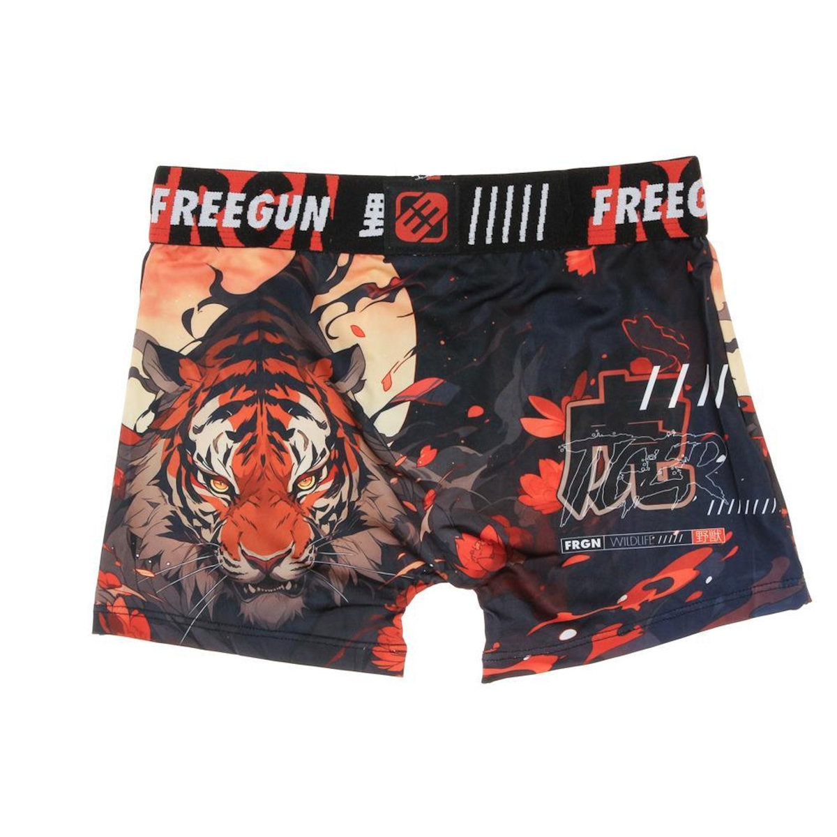 FREEGUN Boxer /Orange à Imprimés Garçon Freegun TIG