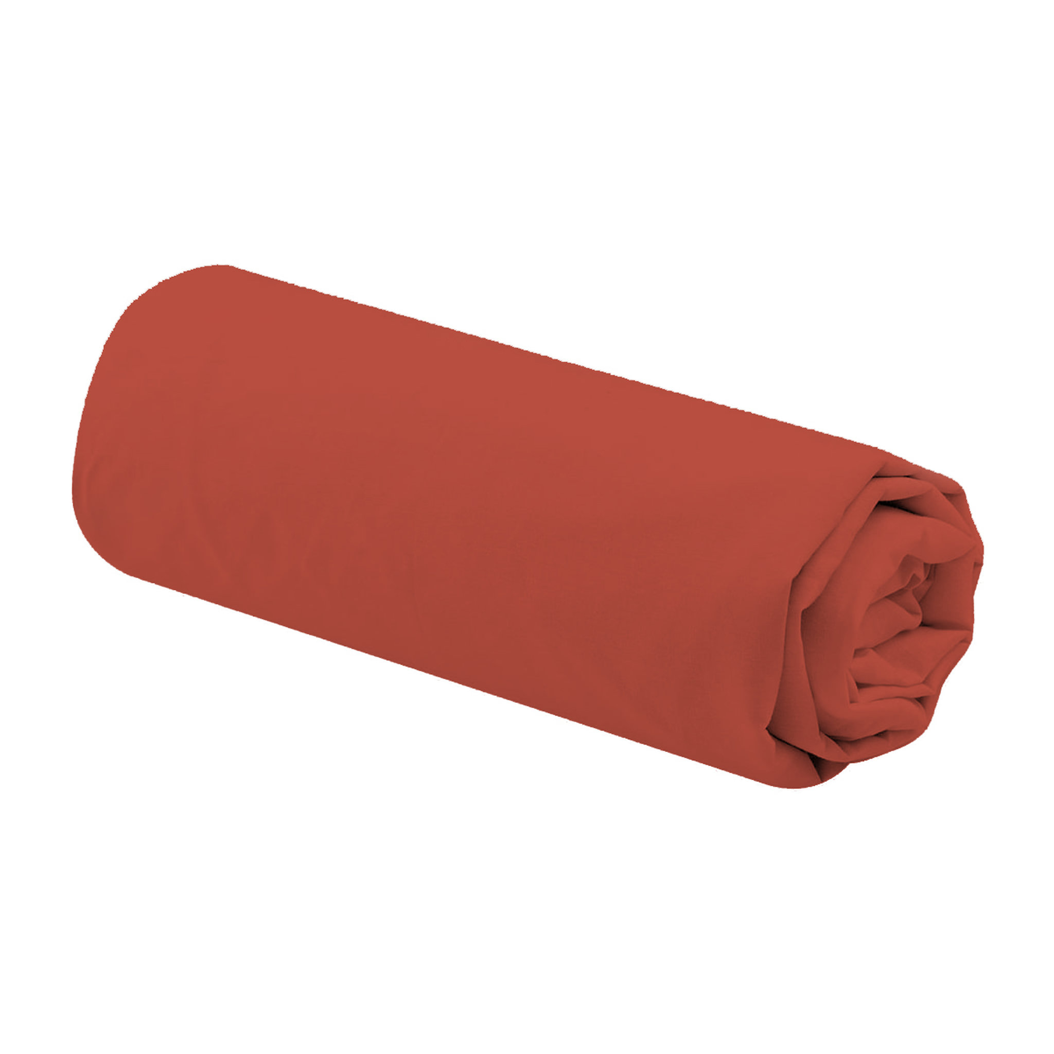 Drap housse uni en microfibre 