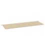 Voir la diapositive 2 : VIDAXL Coussin de banc de jardin beige 150x50x3 cm tissu oxford