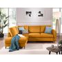 Voir la diapositive 2 : LISA DESIGN Brooke - canapé d'angle gauche - convertible - 5 places - en velours