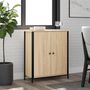 Voir la diapositive 1 : VIDAXL Buffet chene sonoma 70x30x80 cm bois d'ingenierie
