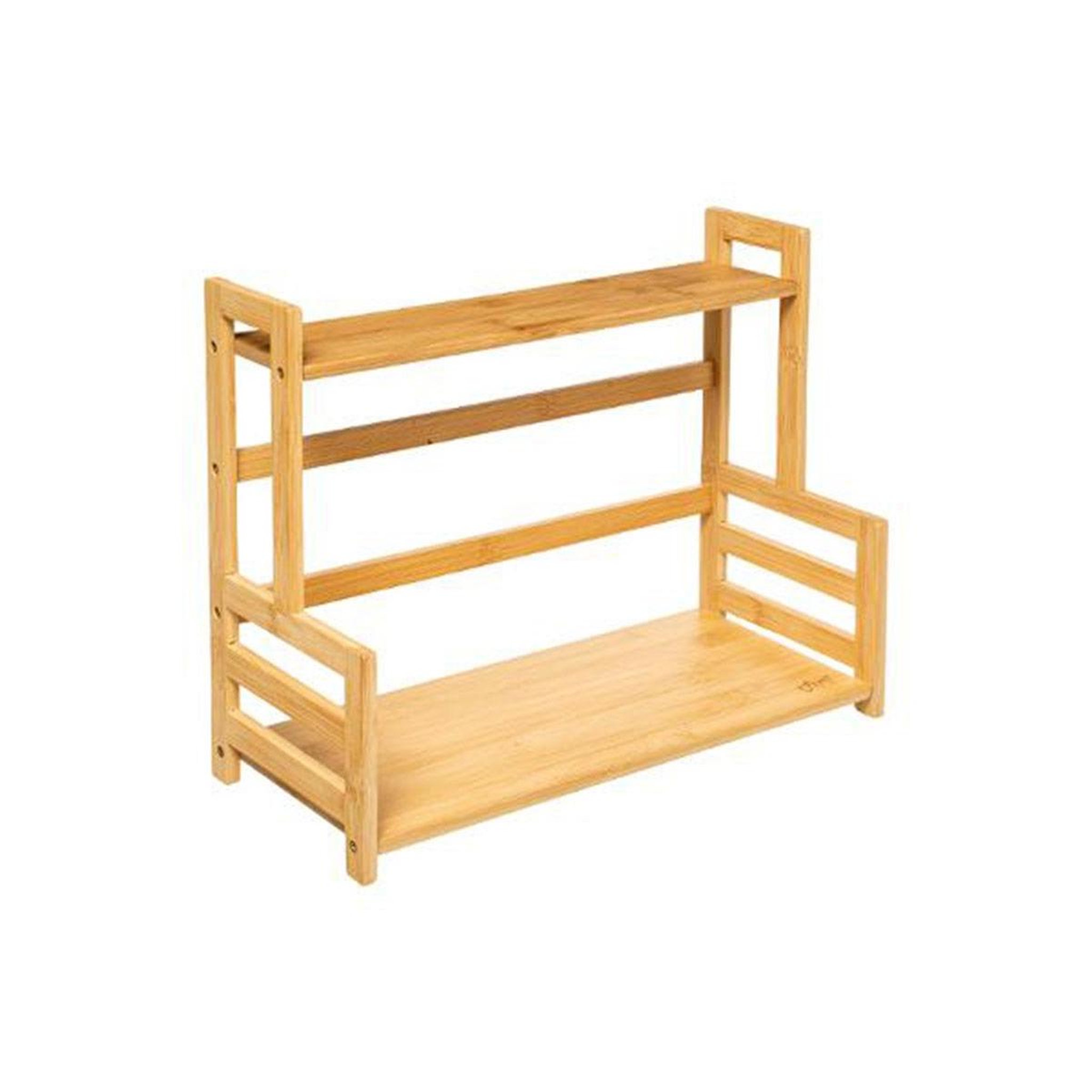 Voir la diapositive 1 : FIVE Étagère de rangement  bambou  40cm naturel