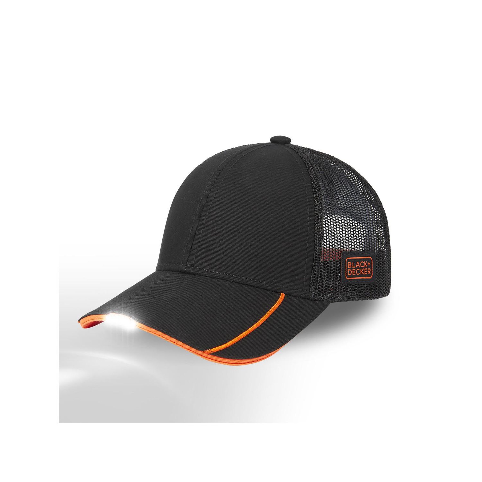 Voir la diapositive 1 : Black et Decker Casquette avec filet Work Homme avec LED