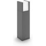 Voir la diapositive 1 : Philips Lampe sur pied - PHILIPS - Arbour - 4000K - Anthracite - 1x6 W - IP44