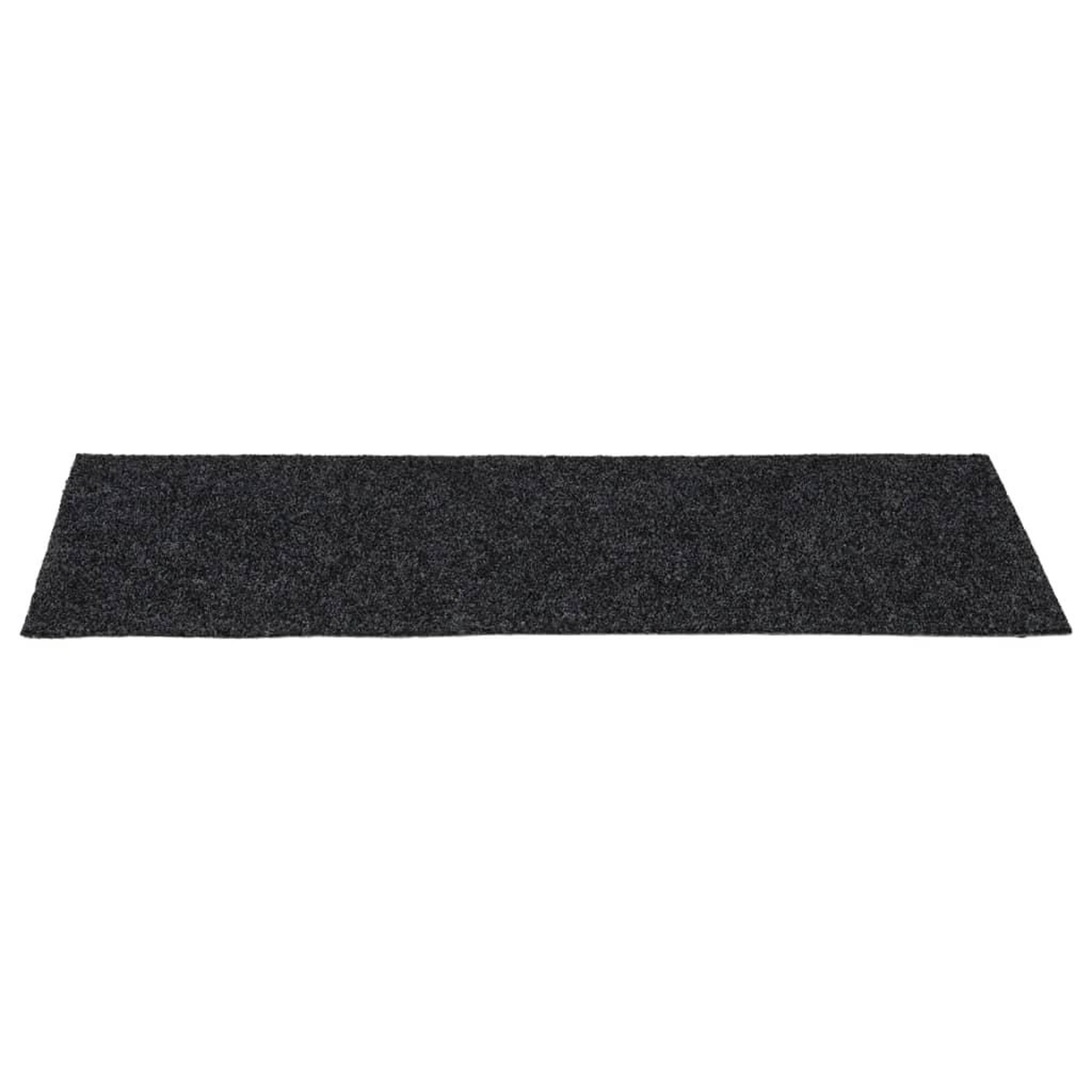 Voir la diapositive 4 : VIDAXL Tapis d'escalier autocollants Rectangulaire 15 pcs 60x25cm Gris