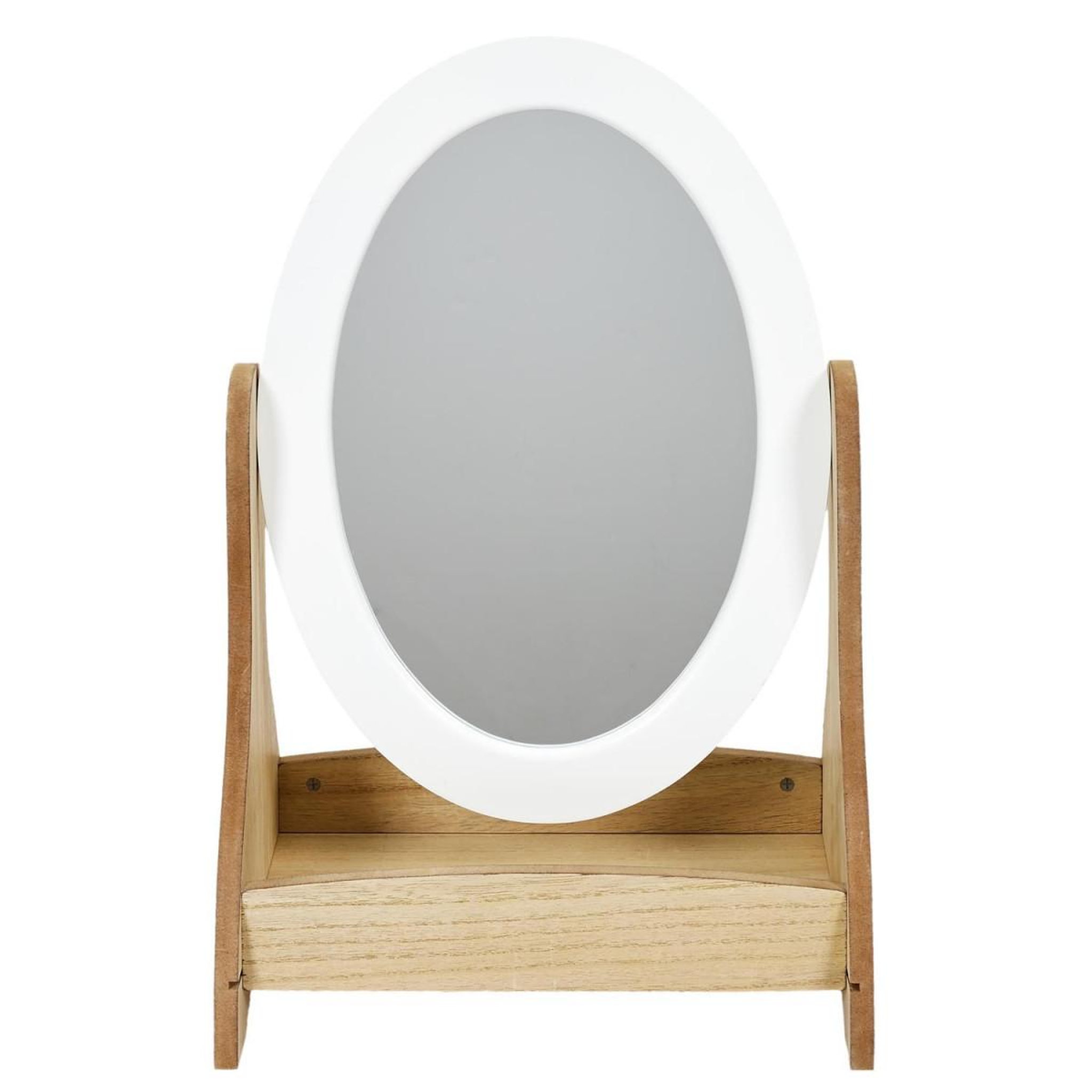HOME DECO KIDS Miroir pour Coiffeuse Enfant  Bella  49cm Blanc