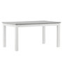 Voir la diapositive 1 : Paris Prix Table de Jardin Extensible  Albany  152-210cm Blanc & Gris