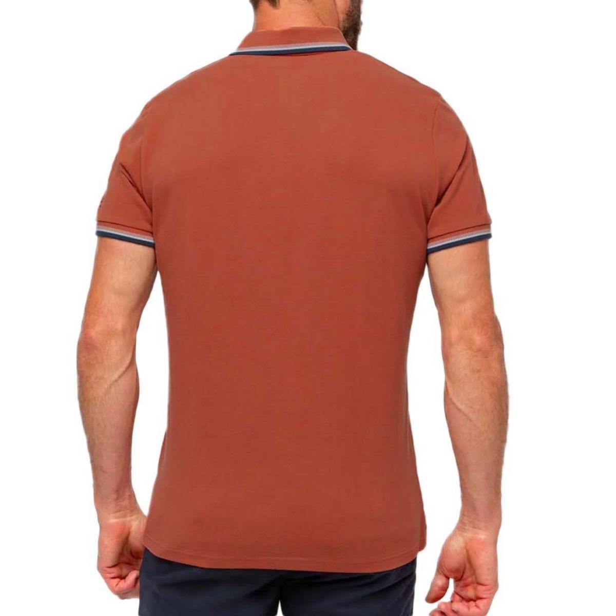 TBS Polo Terracotta Homme TB  Epol