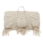 ATMOSPHERA Dessus de Lit  Tufté  Beige 240x260cm