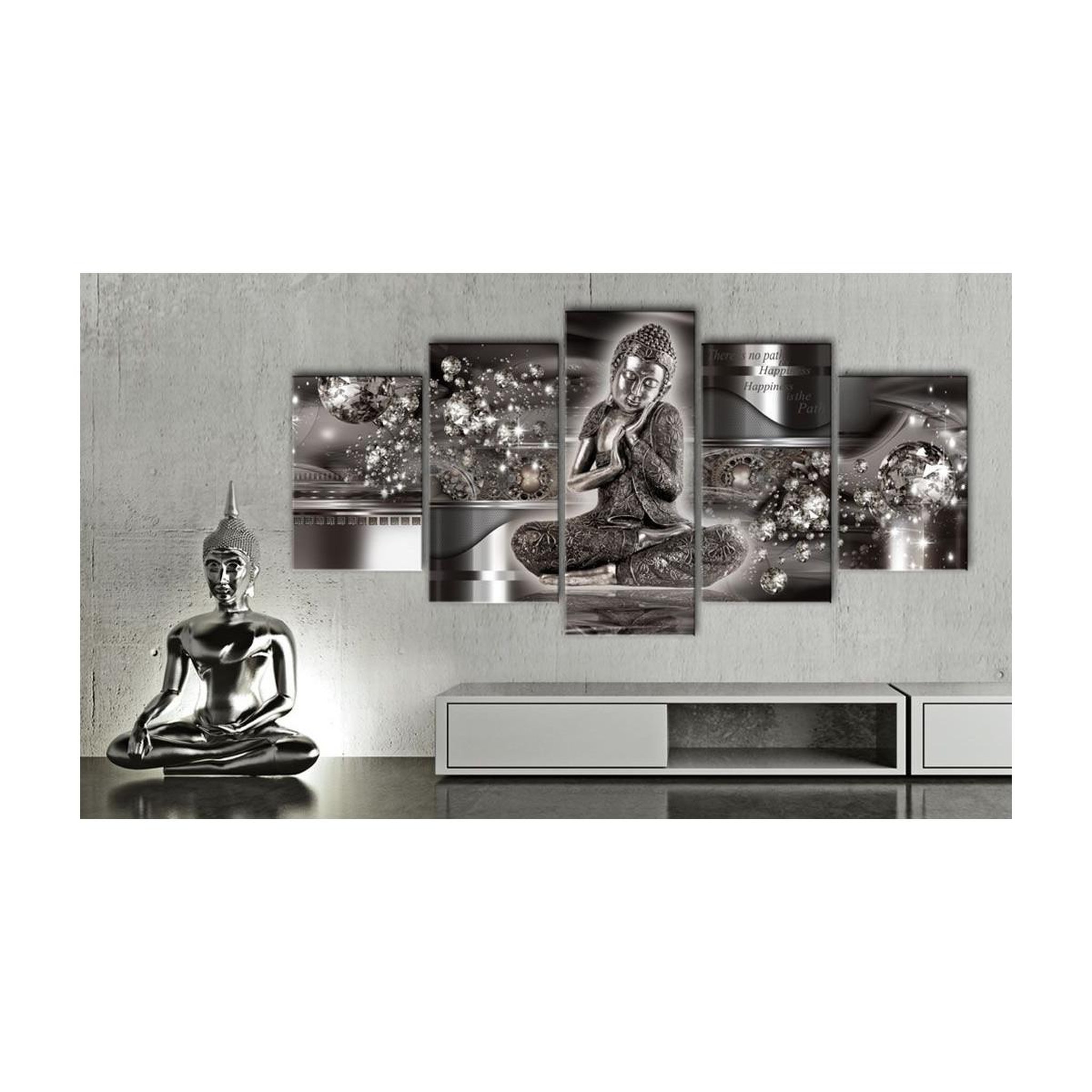 Voir la diapositive 2 : Paris Prix Tableau imprimé  silver serenity