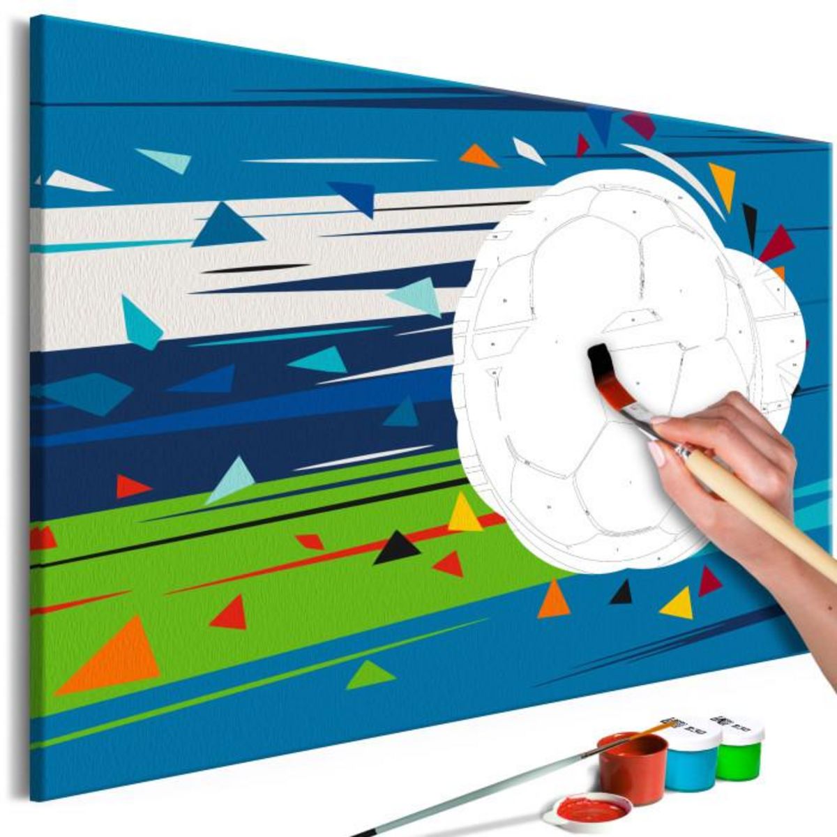 Paris Prix Tableau à Peindre Soi-Même  Shoot & Goal!  40x60cm