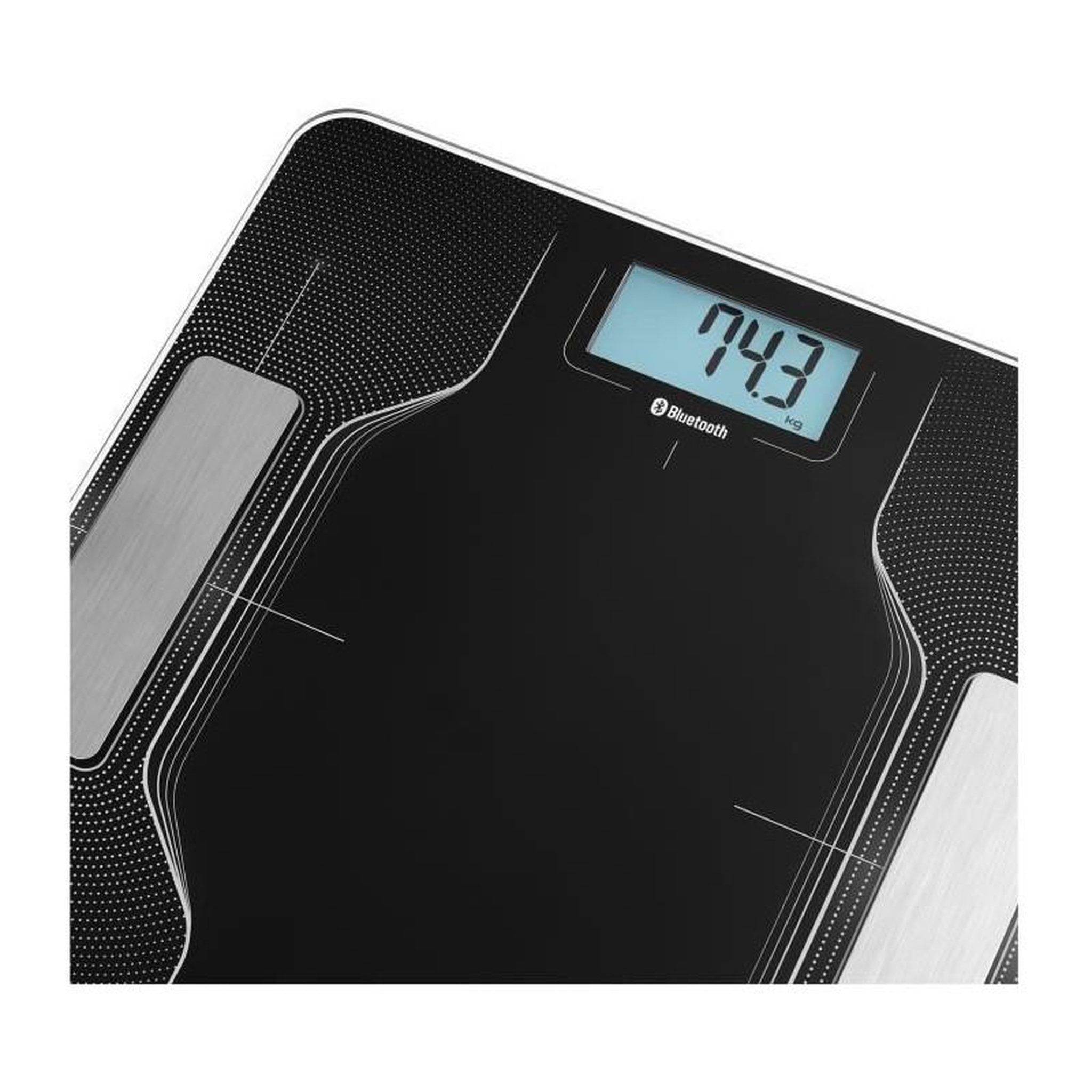 Voir la diapositive 5 : SENCO Pese-personne connecté - SENCOR - SBS 8002BK - Noir