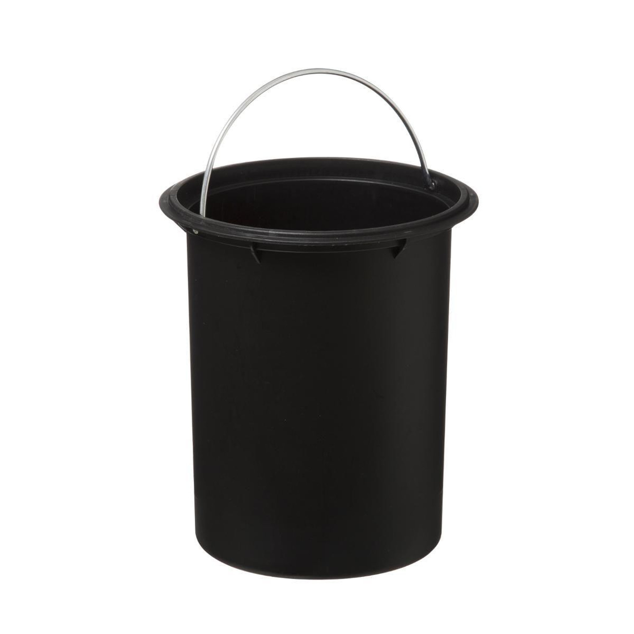Voir la diapositive 4 : FIVE Poubelle soft close en métal  trio  3l kaki