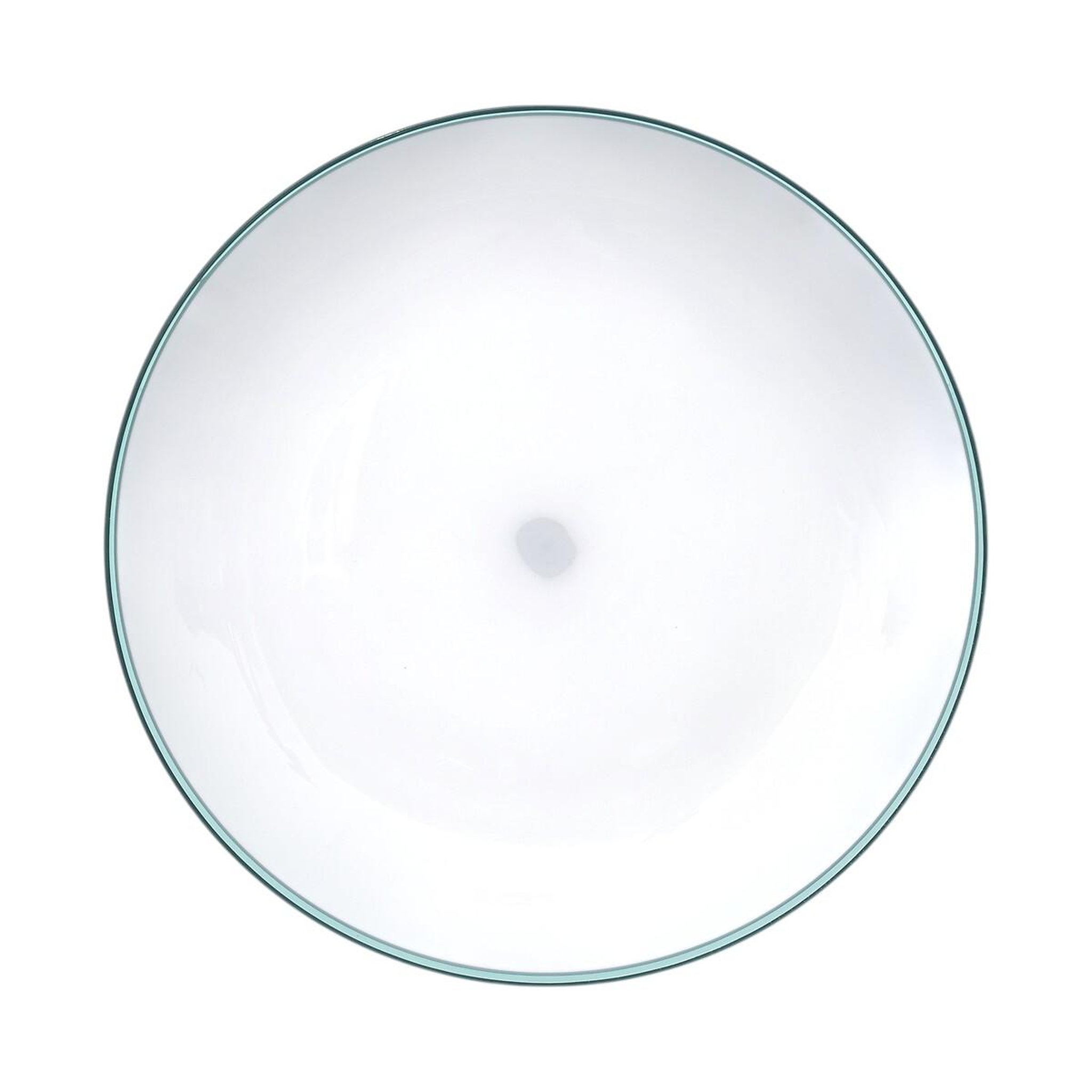 Voir la diapositive 2 : Eden Assiette plate 25cm collection pastel bleu petrole