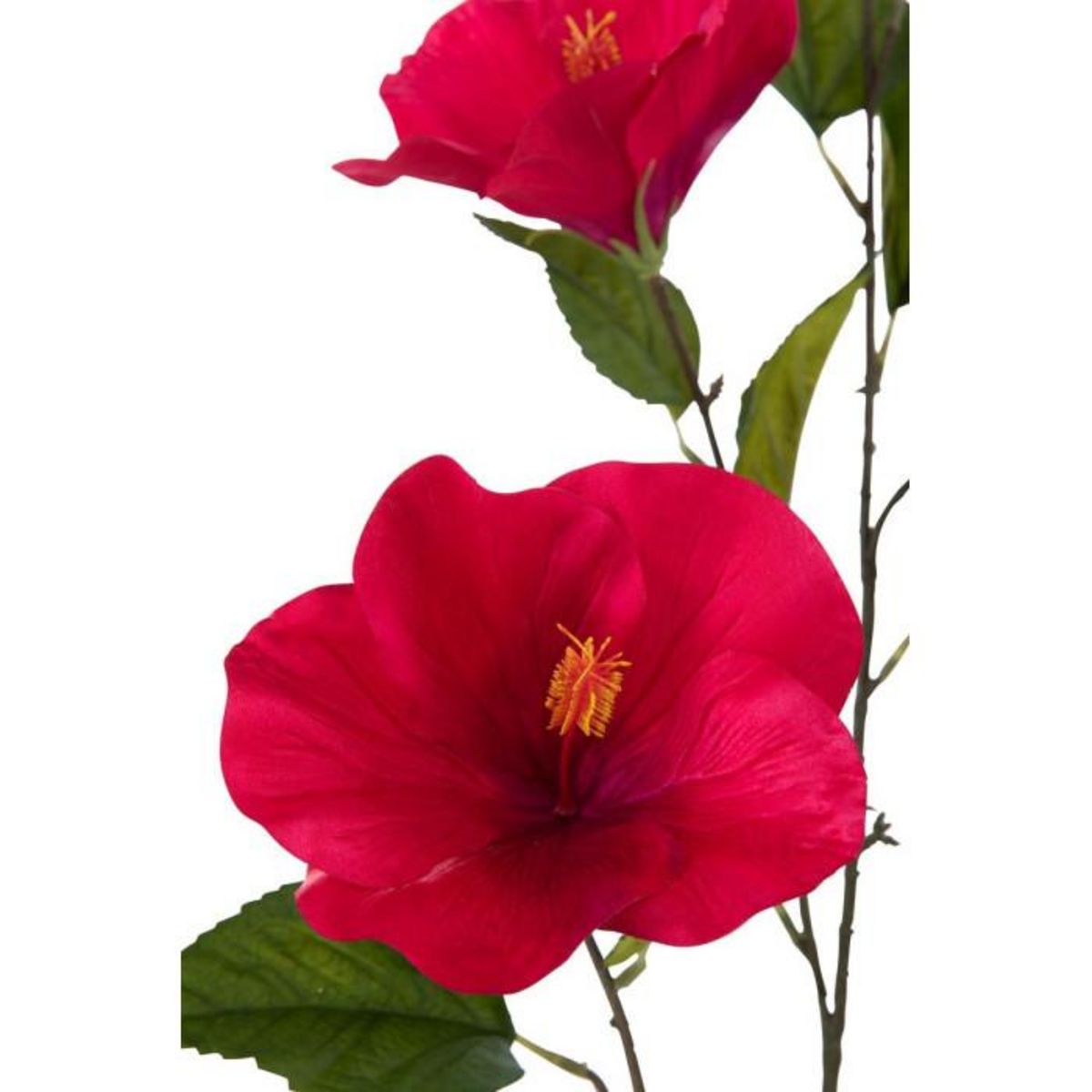 Paris Prix Tige Fleur Artificielle  Hibiscus  119cm Fuchsia