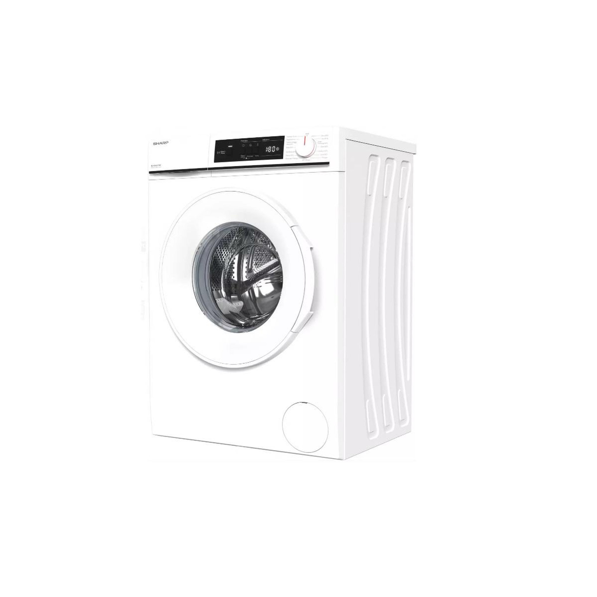 Voir la diapositive 4 : Sharp Lave-linge frontal 6kg 1200 tours/min - esnfa6121wc