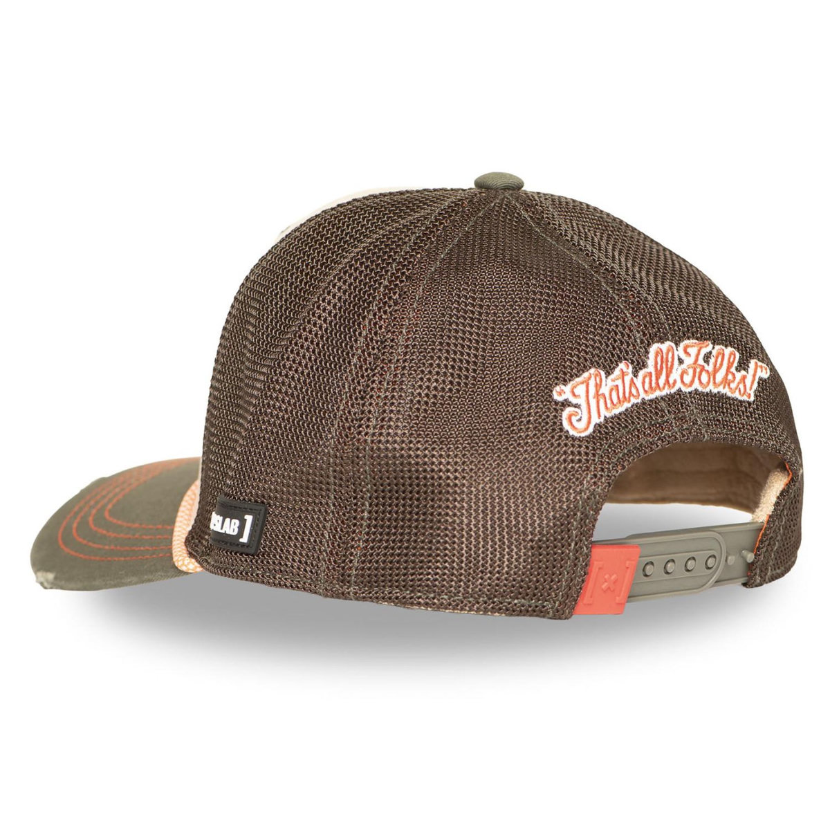 CAPSLAB Casquette semi curved finitions premium Looney Tunes Bugs Bunny