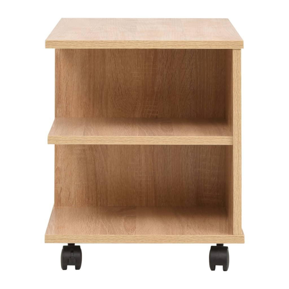 VIDAXL Etagere a roulettes 50x35x42 cm Chene