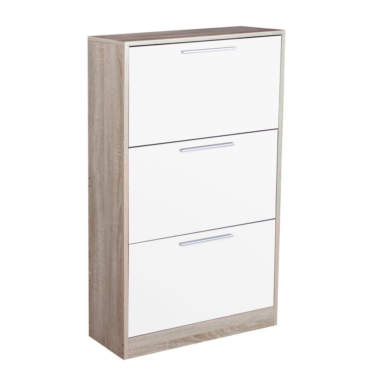 TOILINUX Meuble à chaussure design bois Pratik