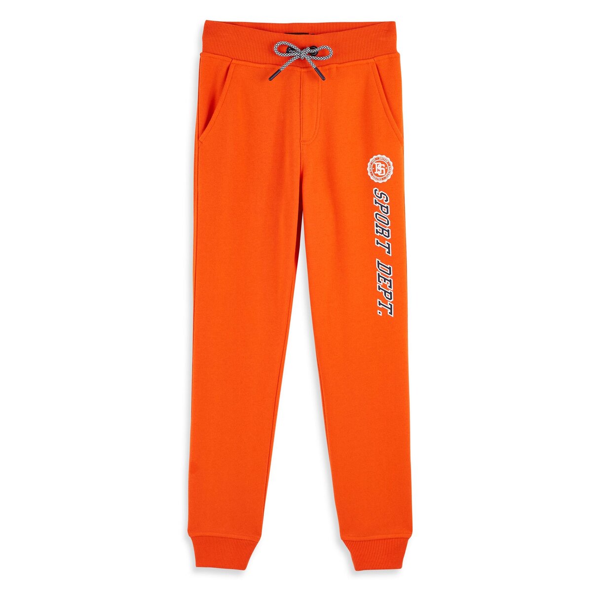 INEXTENSO Pantalon de sport orange gar on pas cher Auchan