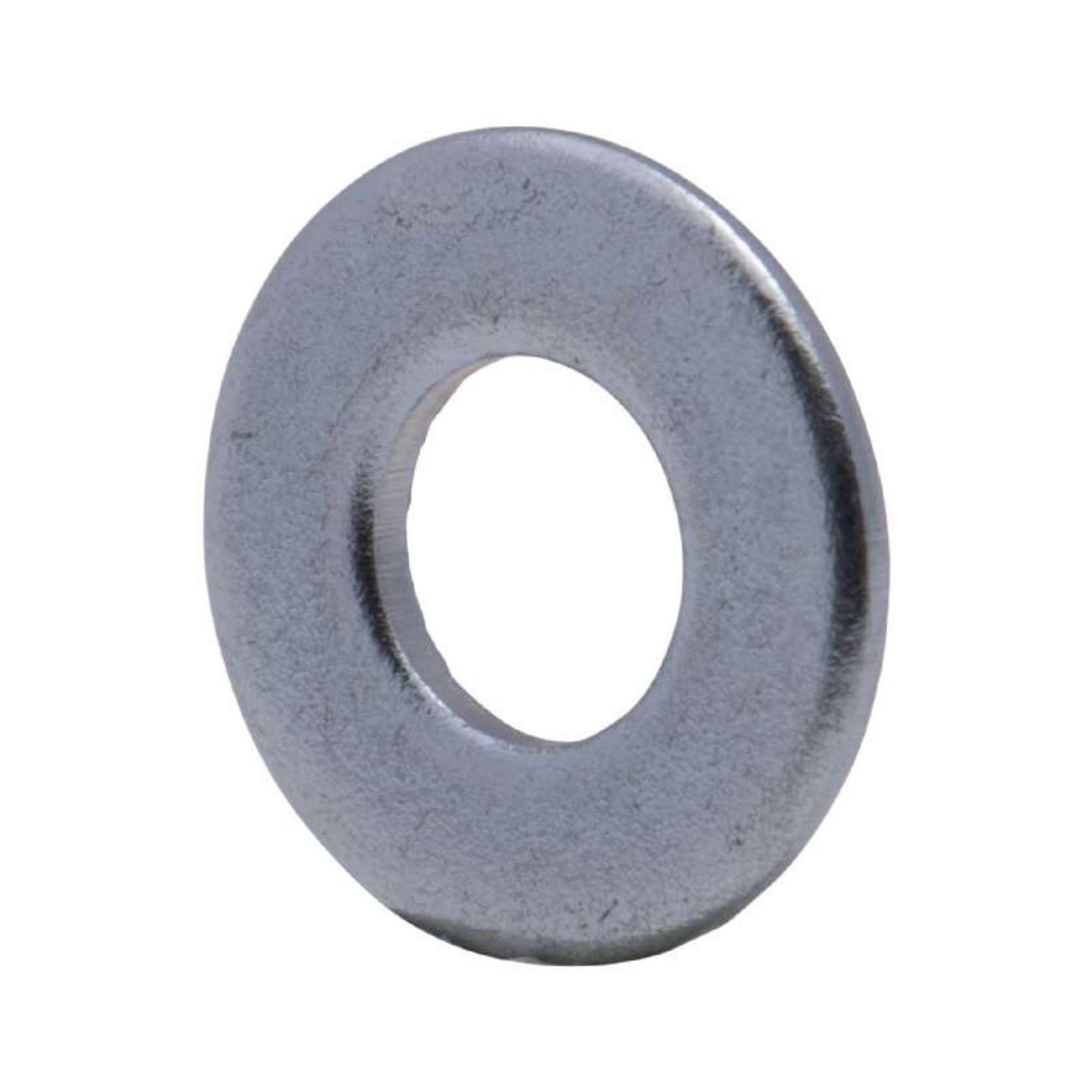 Voir la diapositive 1 :  Rondelle zinguée type M Vissal 10x22mm ép:2mm  lot de 100 rondelles