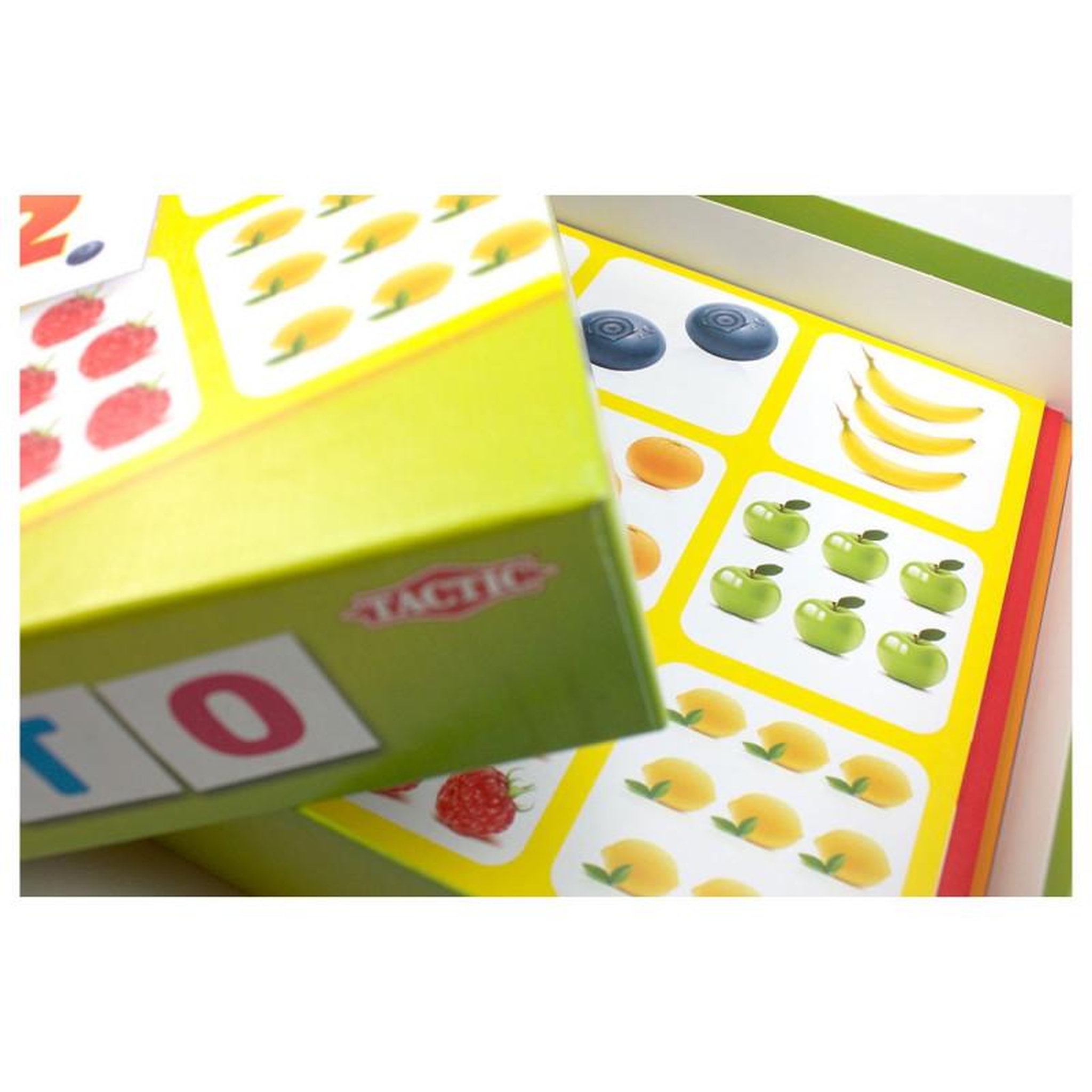 Voir la diapositive 3 : Tactic TACTIC Fruit & Numbers Lottery