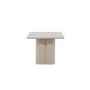 Voir la diapositive 2 : Paris Prix Table Basse Design  Olivia  120cm Beige