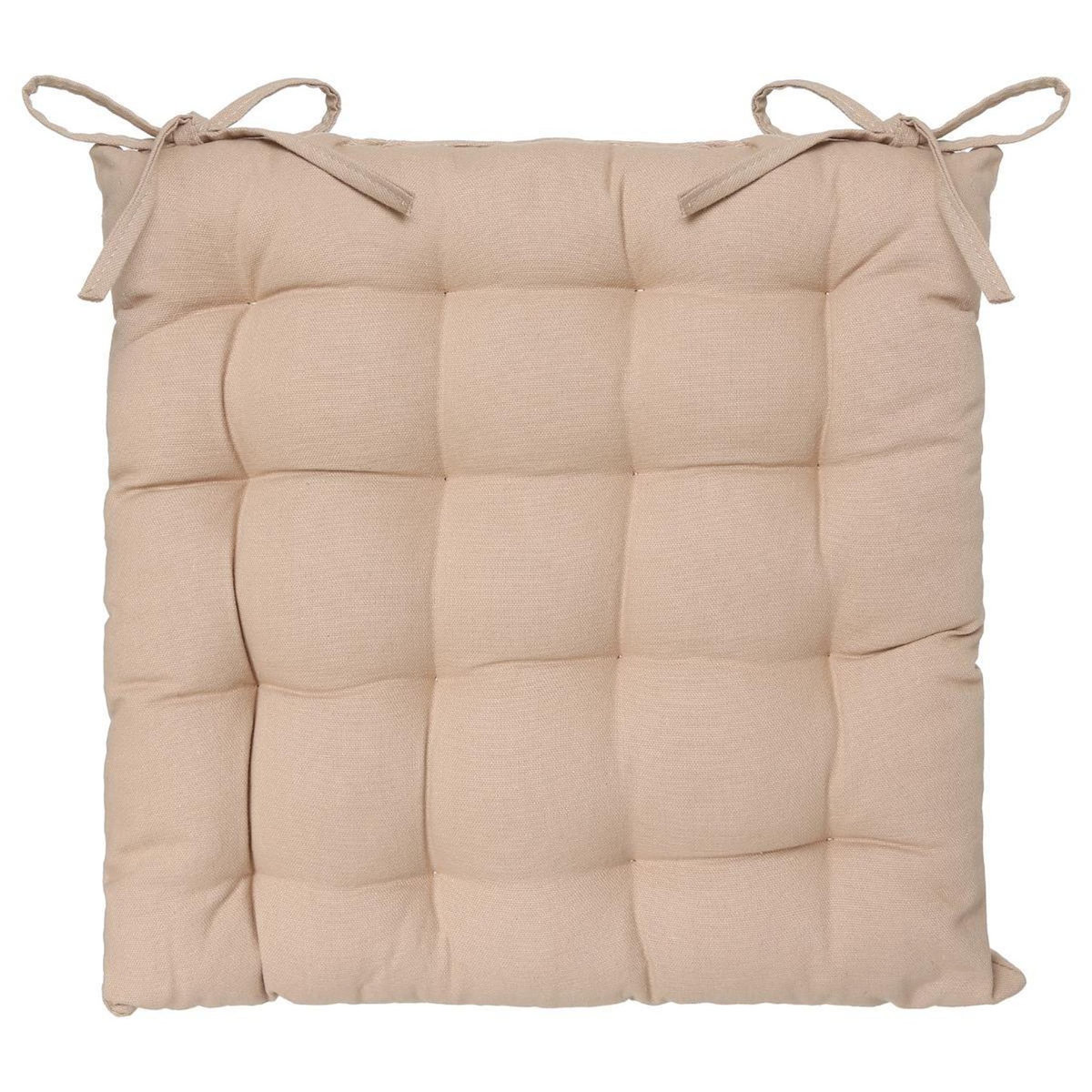 ATMOSPHERA Galette de Chaise  Binga  38x38cm Lin
