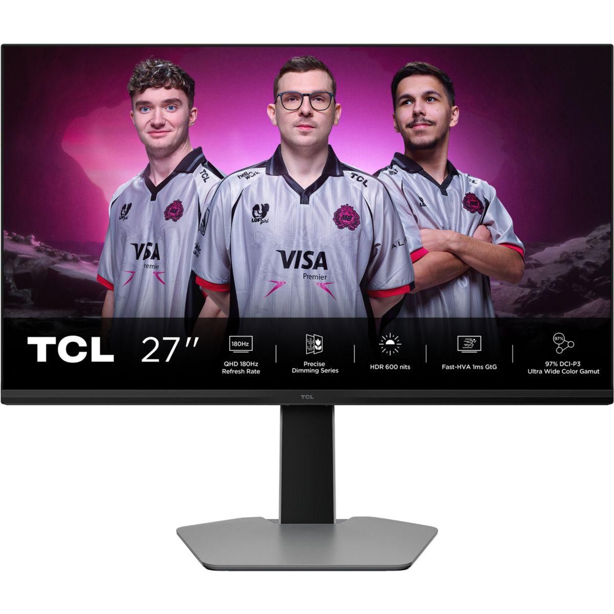 TCL Ecran PC Gamer QD-Mini LED 27G64 180Hz 27''