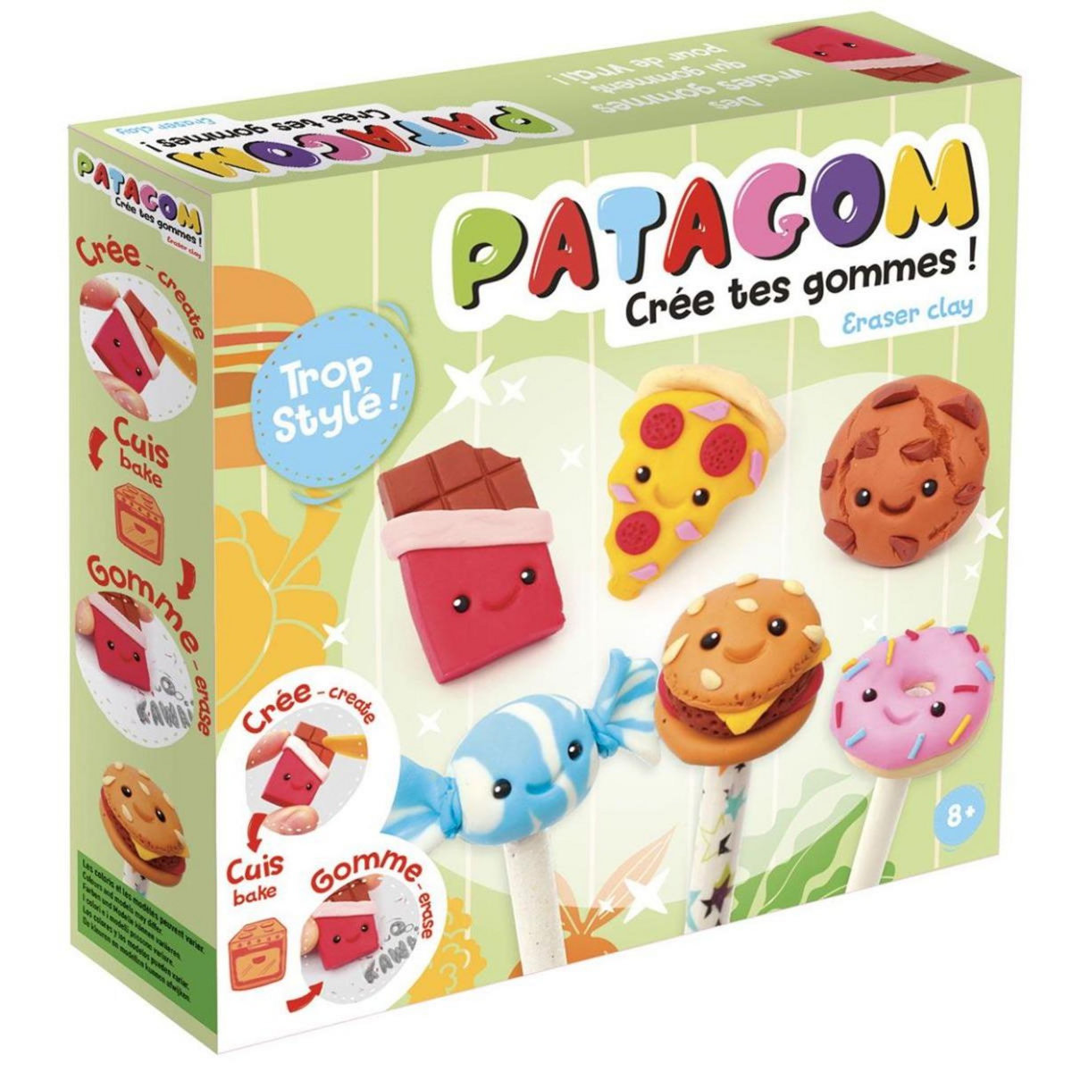 Graine créative Coffret créatif Patagom - Fabrication de gommes alimentaires pour enfants