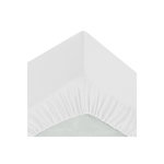 ATMOSPHERA Drap Housse  Intérieur  90x190cm Blanc