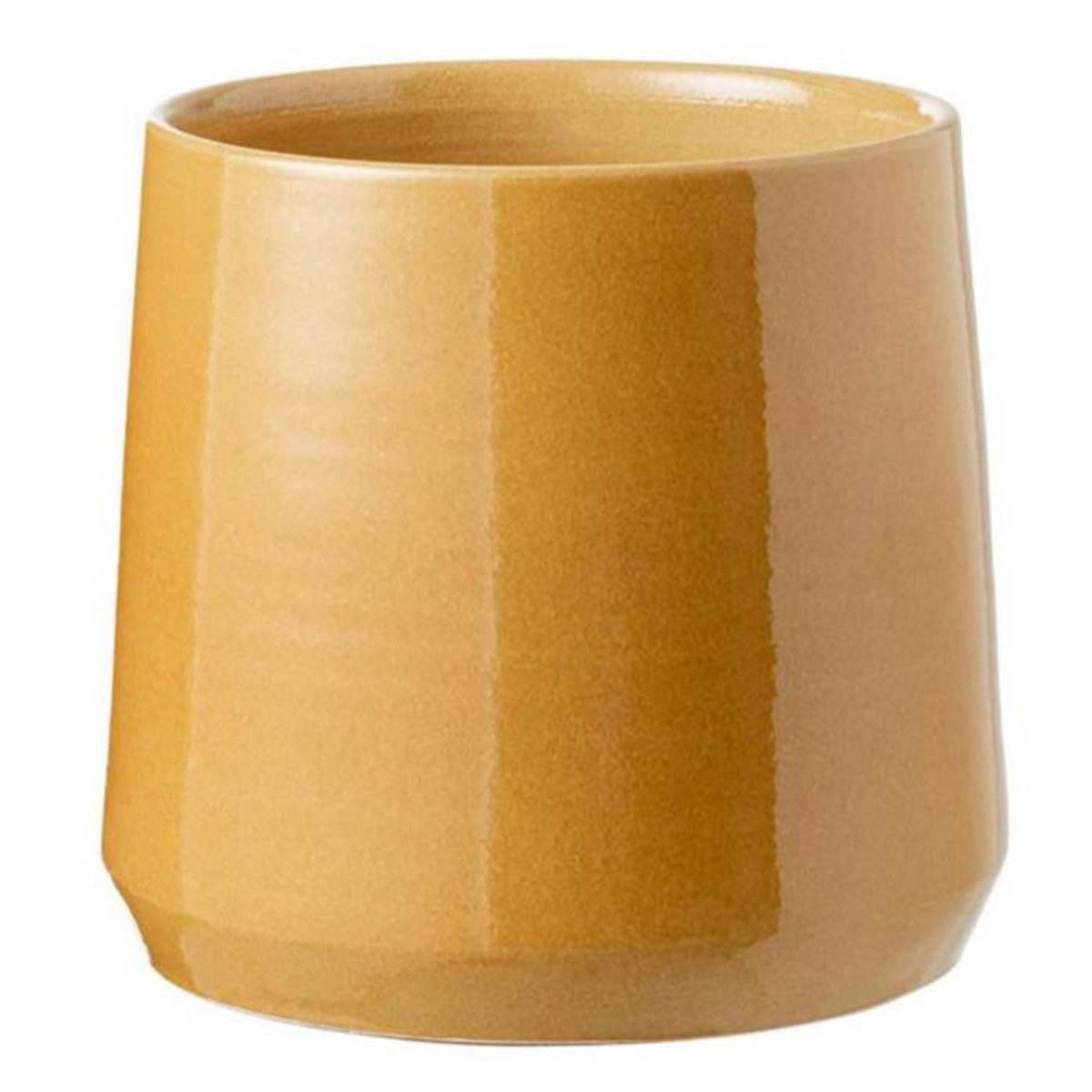 Paris Prix Cache-Pot Design  Splenda  28cm Ocre