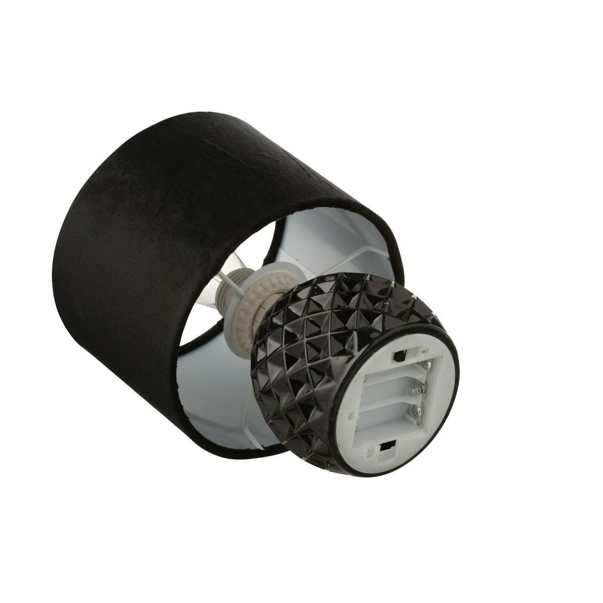 Paris Prix Lampe à Poser en Verre  LED  23cm Noir