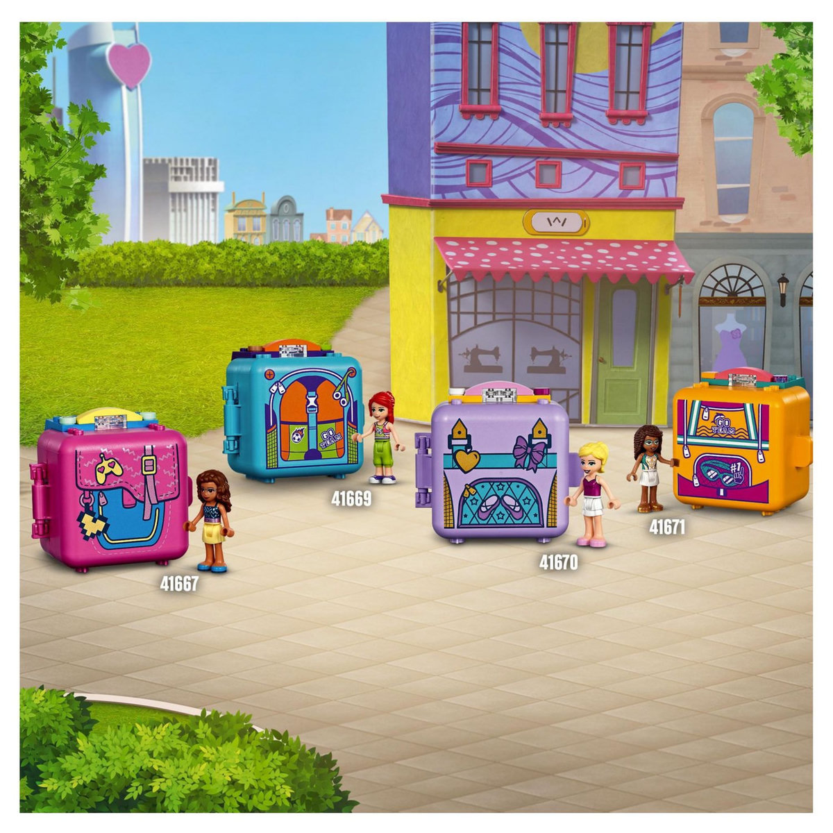 LEGO Friends 41668 - Emma's Fashion Cube dès 6 ans