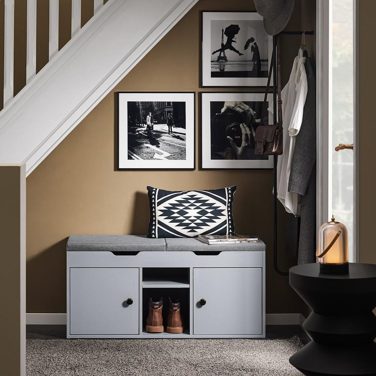 SOBUY SoBuy - Banc de rangement à chaussures avec 2 tiroirs - Moderne - FSR96