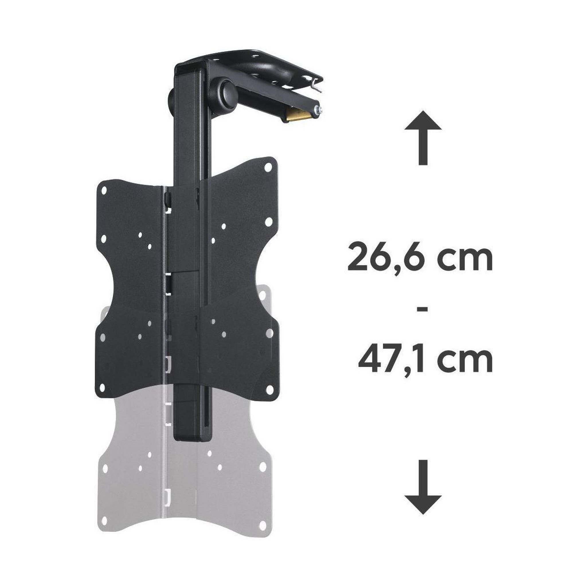 Voir la diapositive 3 : Hama Support plafond TV TV plafond rotatif 46'' 20Kg
