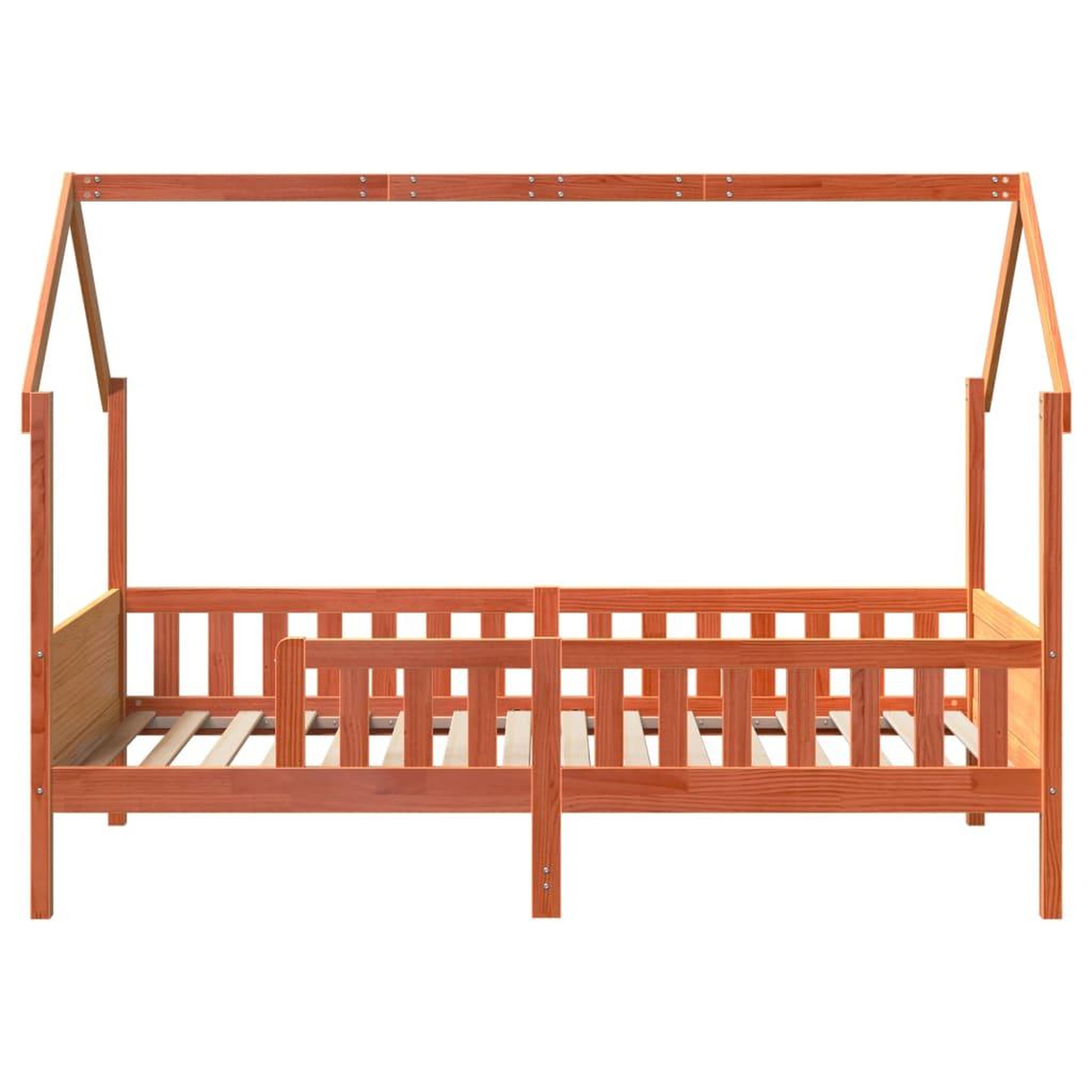 Voir la diapositive 4 : VIDAXL Cadre de lit d'enfants forme de maison sans matelas pin