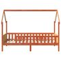 Voir la diapositive 4 : VIDAXL Cadre de lit d'enfants forme de maison sans matelas pin