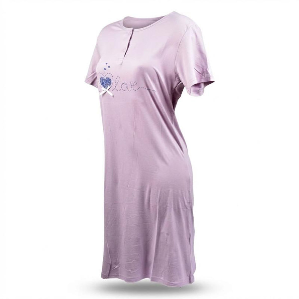 OZABI OZABI Chemise de Nuit Femme Microfibre LOVE Manches Courtes