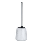 Wenko Brosse WC design effet marbre Adrada - Blanc