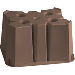 Habitat et Jardin Socles pour récupérateur d'eau 200 et 350 L -  60 x 60 x 30 cm - Taupe