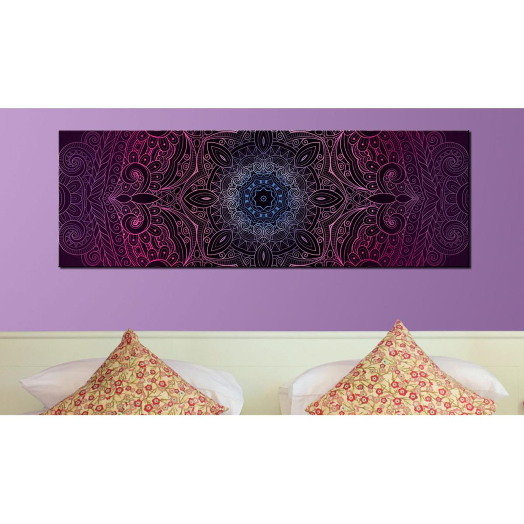 Voir la diapositive 2 : Paris Prix Tableau Imprimé  Purple Mandala