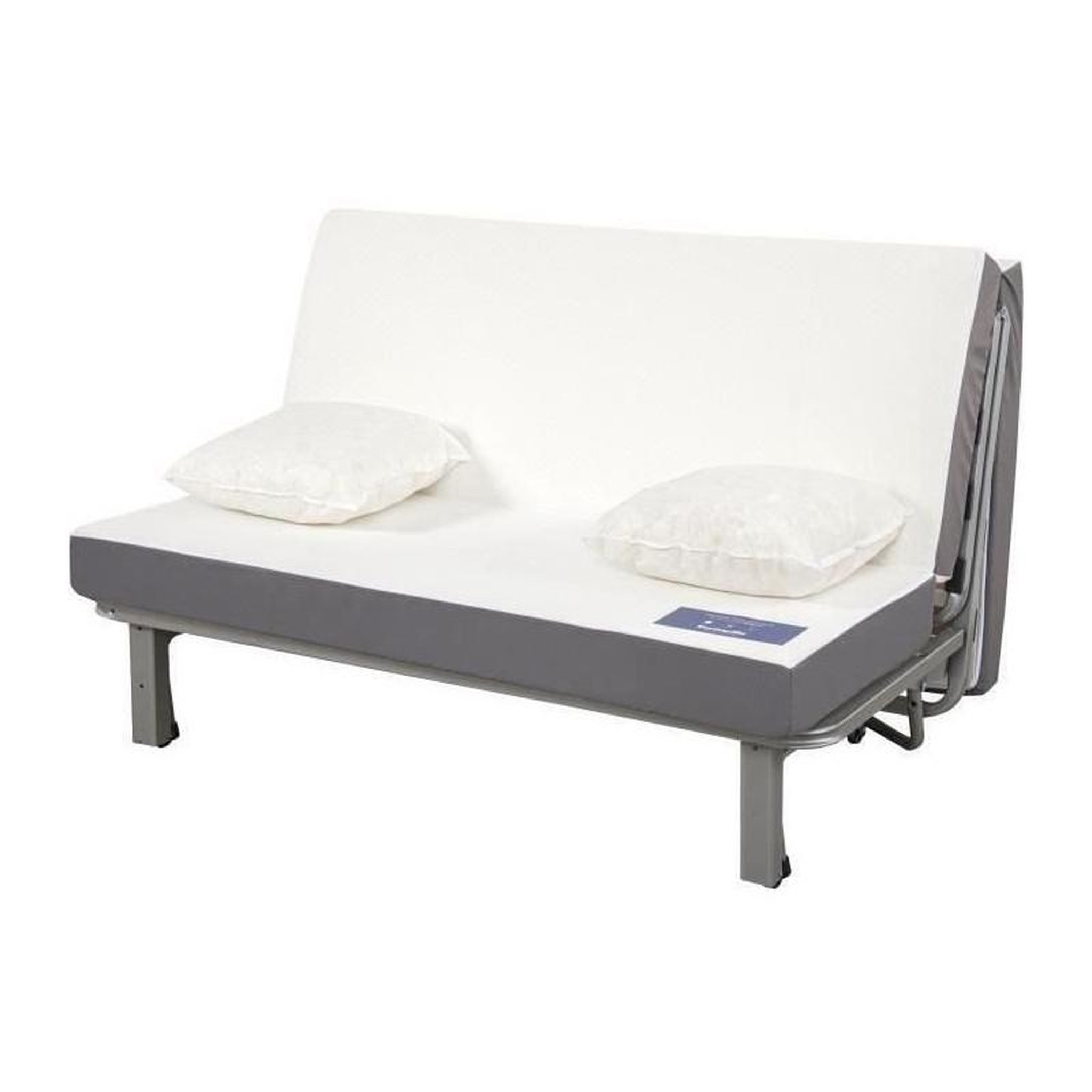 Voir la diapositive 4 : DUNLOPILLO DUNLOPILLO Banquette BZ 2 places - Noir - ReVEUR