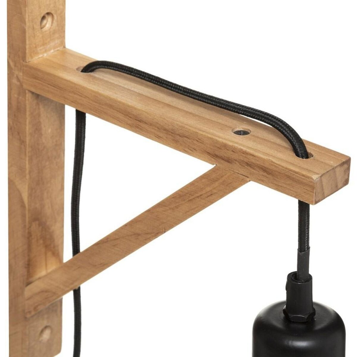 ATMOSPHERA Applique bois Wild naturel H22.5