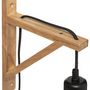 Voir la diapositive 2 : ATMOSPHERA Applique bois Wild naturel H22.5