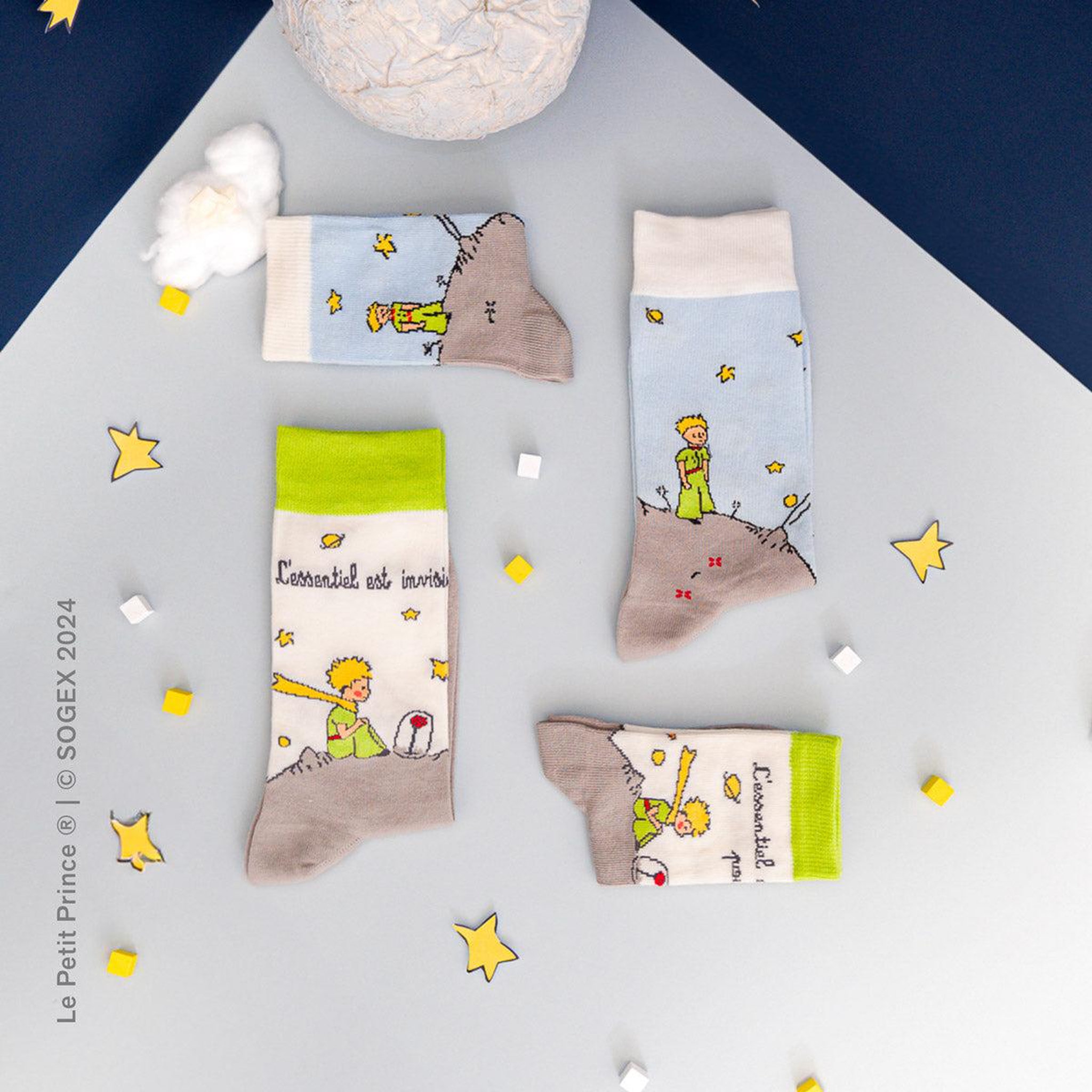 Voir la diapositive 6 : SOCK AFFAIRS Chaussettes astéroïde b-612, le petit prince