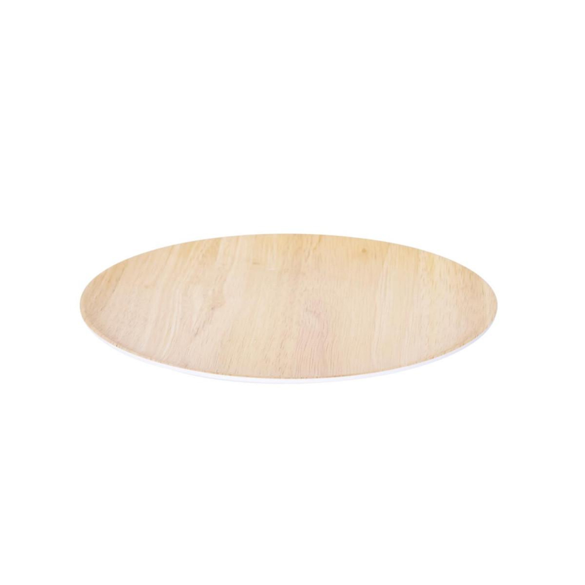 Voir la diapositive 2 : The Home Deco Factory Lot de 6 Assiettes à Dessert  Effet Bambou  20cm Naturel