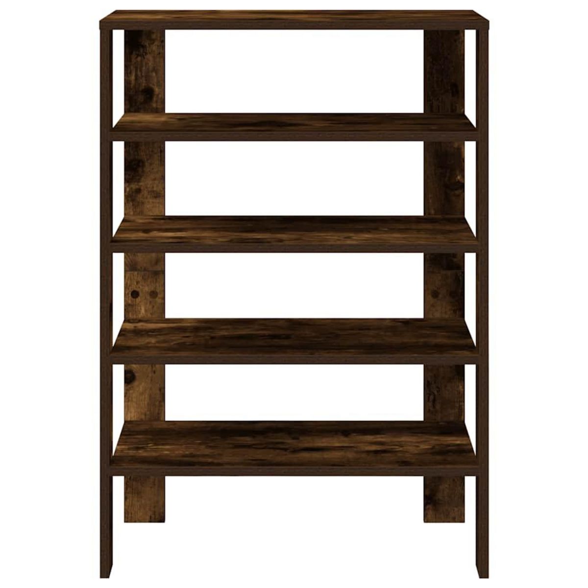 VIDAXL Etagere a chaussures chene fume 61x32x87,5 cm bois d'ingenierie