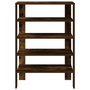 Voir la diapositive 4 : VIDAXL Etagere a chaussures chene fume 61x32x87,5 cm bois d'ingenierie