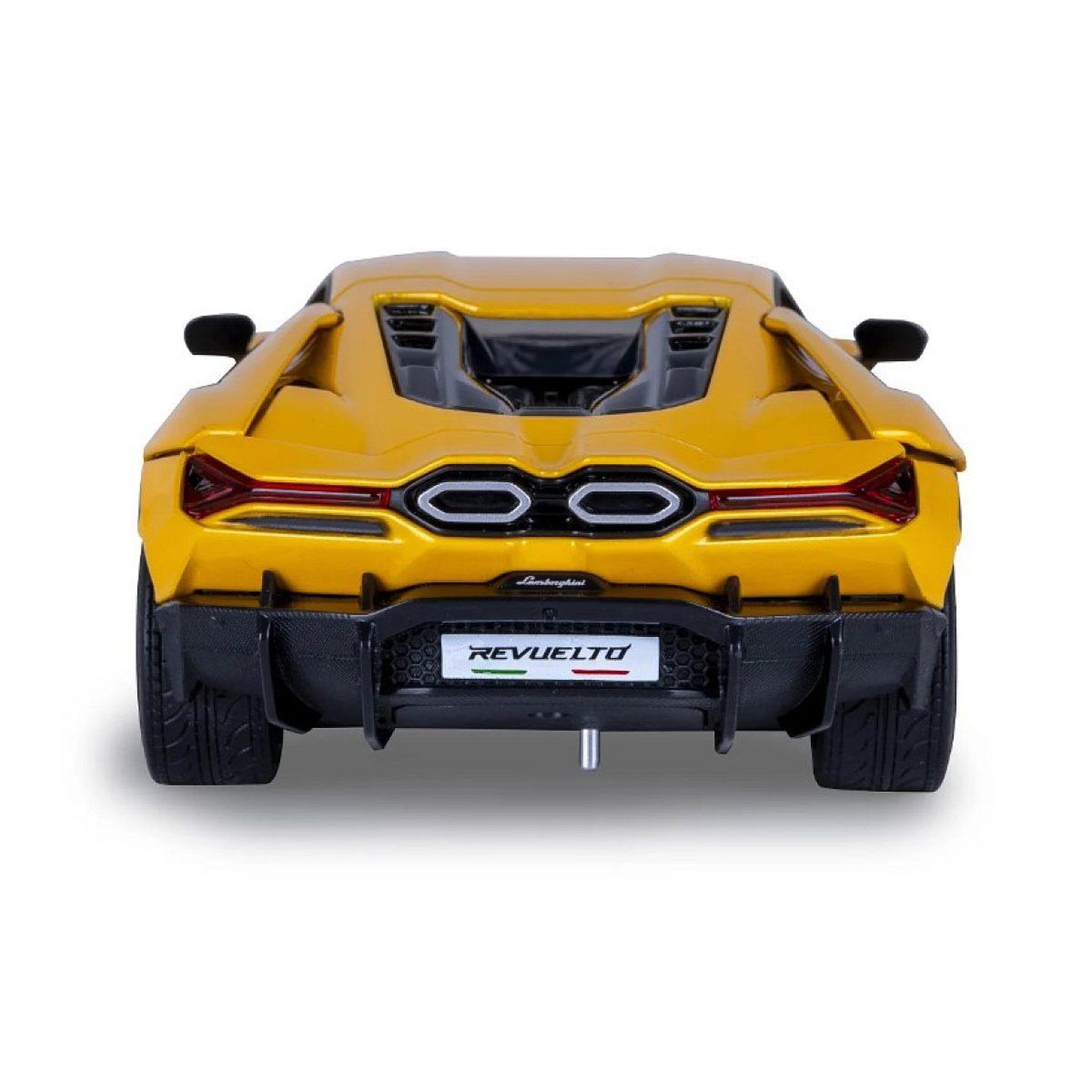 Voir la diapositive 2 : Jamara Lamborghini revuelto miniature 1:24 jaune avec piles
